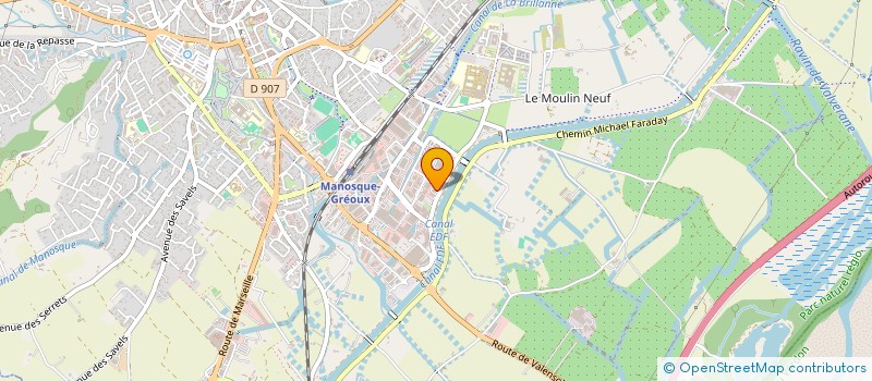 localisation de l'entreprise FABANTO à MANOSQUE