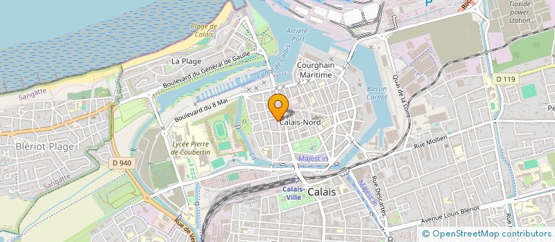 localisation de l'entreprise FABAT  ARDRES