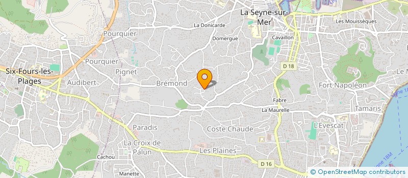 localisation de l'entreprise FABAURAGACAM à LA SEYNE-SUR-MER