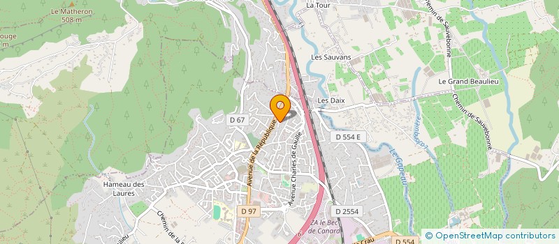 localisation de l'entreprise FABAURYMAT  LA FARLEDE