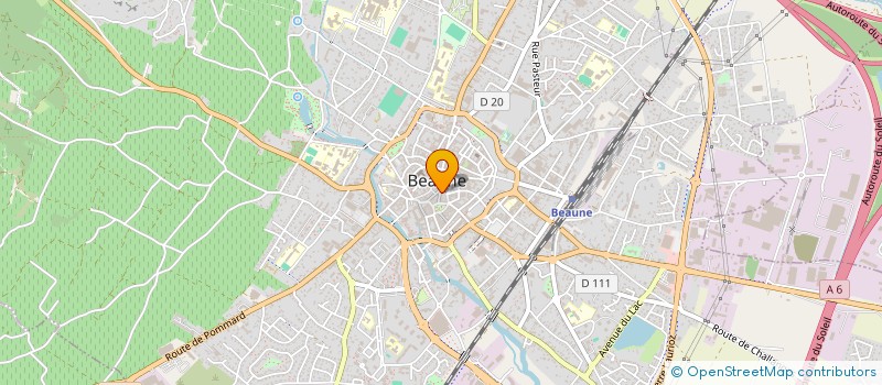 localisation de l'entreprise FABB à BEAUNE