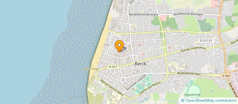 localisation de l'entreprise FABBET à BERCK