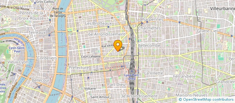 localisation de l'entreprise FABCAM  CALUIRE-ET-CUIRE