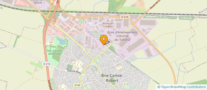 localisation de l'entreprise FABDOR à BRIE-COMTE-ROBERT