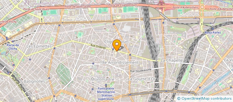 localisation de l'entreprise FABE ARCHITECTURE  PARIS