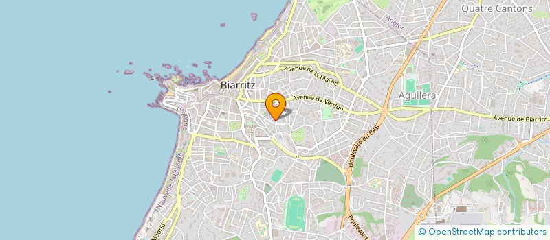 localisation de l'entreprise FABEL CONSEIL à BIARRITZ