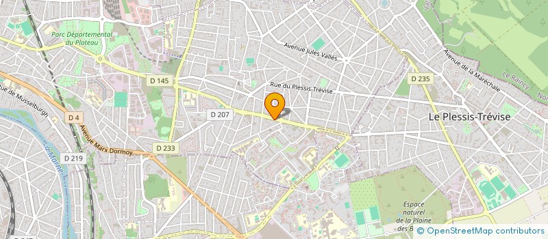 localisation de l'entreprise FABELEC à CHAMPIGNY-SUR-MARNE