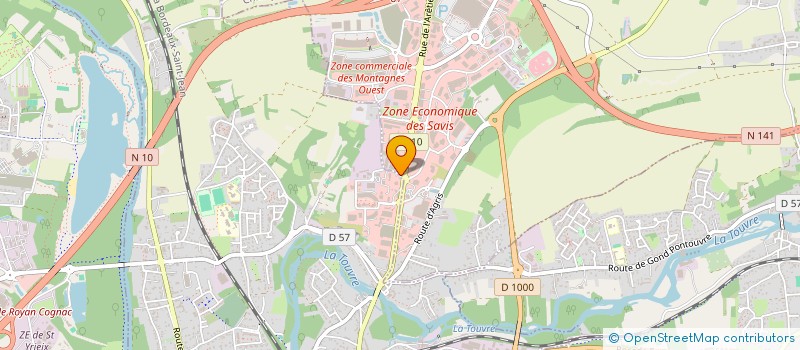 localisation de l'entreprise FABELL  CHAMPNIERS