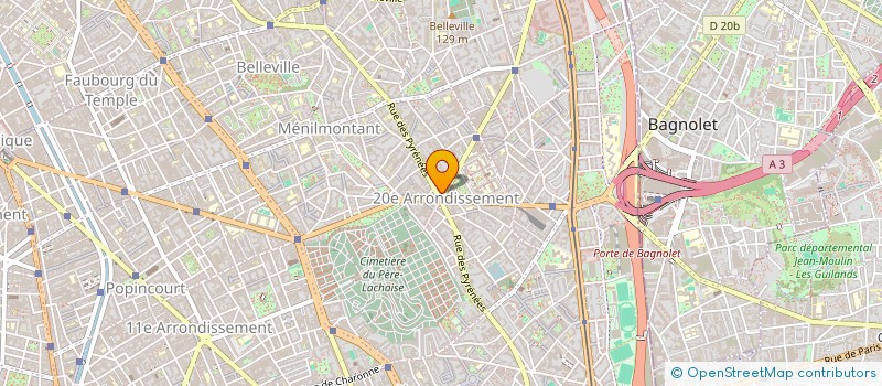 localisation de l'entreprise FABELLE  PARIS