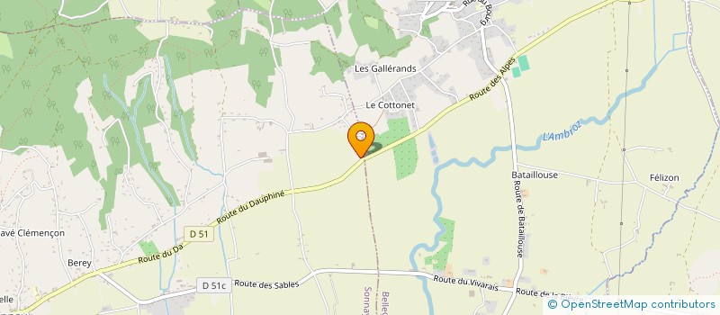 localisation de l'entreprise FABELLY  SONNAY