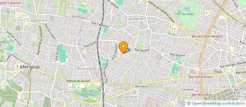 localisation de l'entreprise FABELO à BORDEAUX