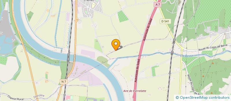 localisation de l'entreprise FABEMI ILE DE FRANCE à DONZERE