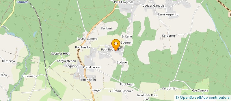 localisation de l'entreprise FABEN INVEST  CAMORS