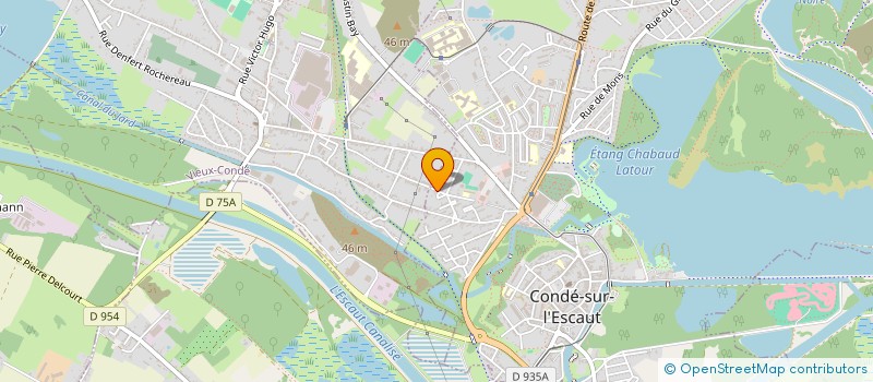 localisation de l'entreprise FABENE  CONDE-SUR-L'ESCAUT