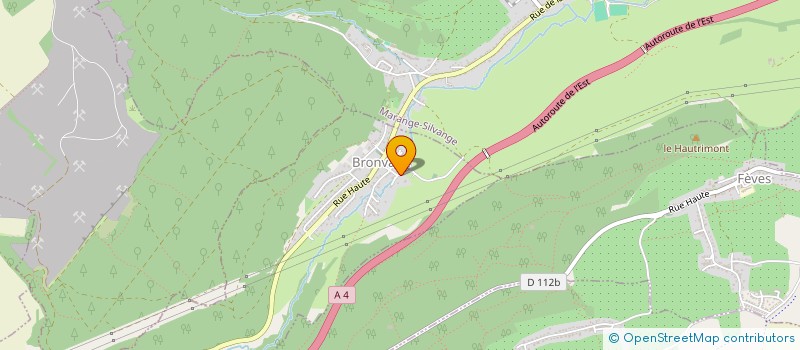 localisation de l'entreprise FABENTHO  BRONVAUX