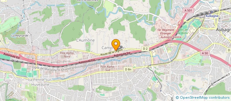 localisation de l'entreprise FABEO TRAINING CLUB  AUBAGNE