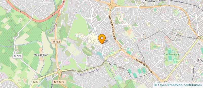localisation de l'entreprise FABER à MONTPELLIER