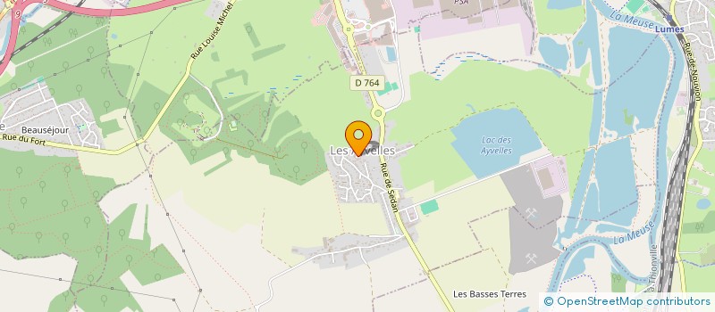 localisation de l'entreprise FABERAX SA  VILLERS-SEMEUSE