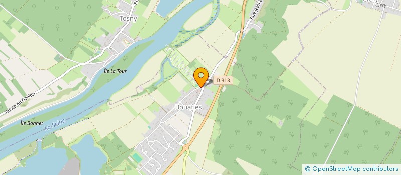 localisation de l'entreprise FABERIC  BOUAFLES