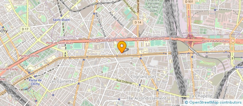 localisation de l'entreprise FABERT à PARIS
