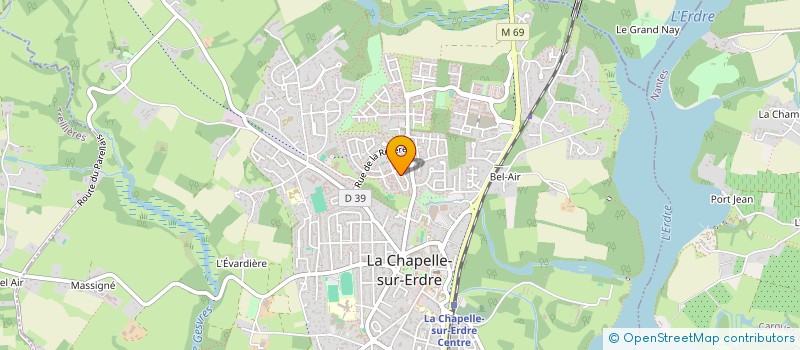 localisation de l'entreprise FABFOUR  SUCE-SUR-ERDRE