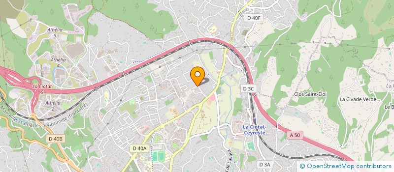 localisation de l'entreprise FABHELEN  LA CIOTAT