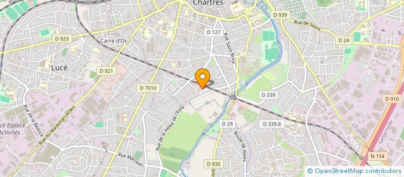 localisation de l'entreprise FABHOLD à CHARTRES