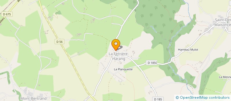 localisation de l'entreprise FABI AGENCEMENT  SOULEUVRE EN BOCAGE