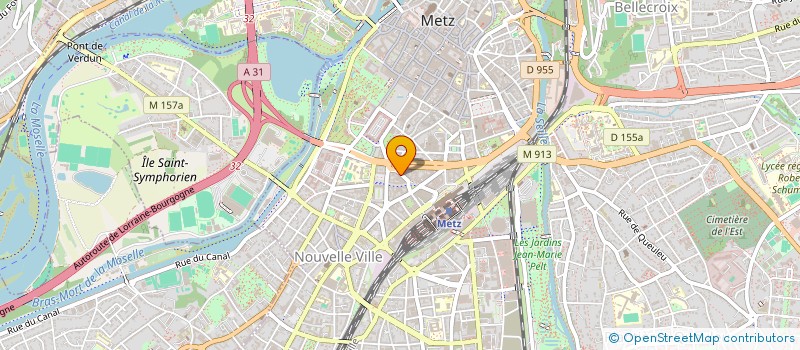 localisation de l'entreprise FABIANE RAMMACHER  METZ