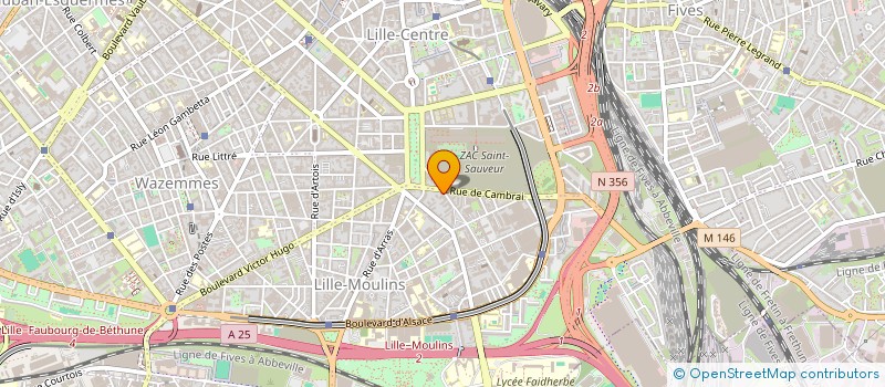 localisation de l'entreprise FABIANO FINZI à LILLE