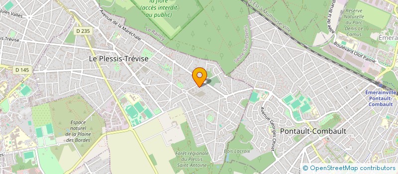 localisation de l'entreprise FABIEN CANUET CONSEIL  LE PLESSIS-TREVISE