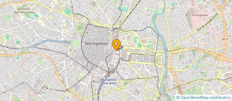 localisation de l'entreprise FABIEN COMPAN ARCHITECTE à MONTPELLIER