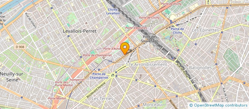 localisation de l'entreprise FABIEN DE BOURGES  PARIS