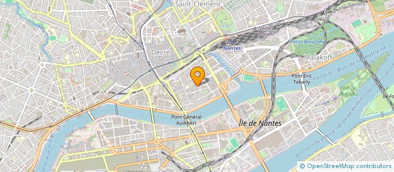 localisation de l'entreprise FABIEN FOUQUET à NANTES