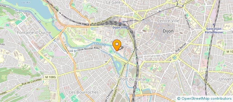 localisation de l'entreprise FABIEN GUERET AI SOLUTIONS  DIJON