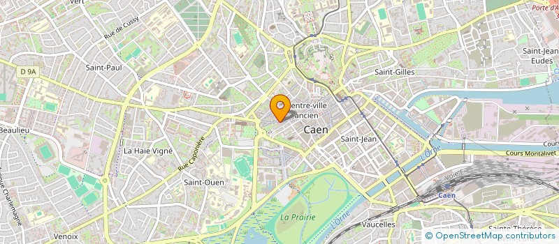 localisation de l'entreprise FABIEN LEROY à CAEN
