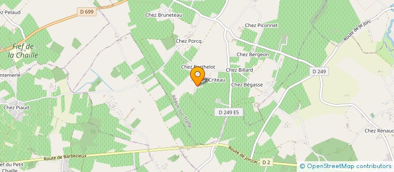 localisation de l'entreprise FABIEN MARIE à REAUX SUR TREFLE