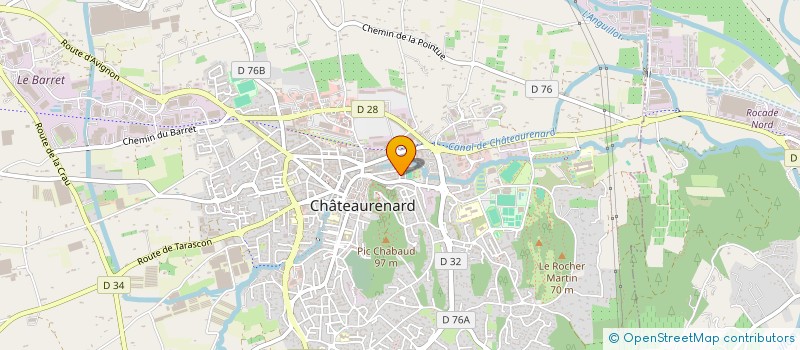 localisation de l'entreprise FABIEN MARTINEZ à CHATEAURENARD