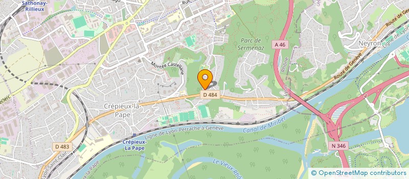 localisation de l'entreprise FABIEN PASSAVY à RILLIEUX-LA-PAPE