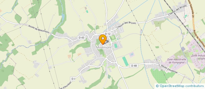 localisation de l'entreprise FABIEN PATRIOLI  MIREMONT