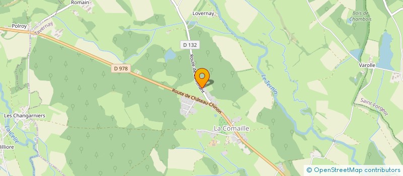 localisation de l'entreprise FABIEN PAUTET - ENTREPRISE DES ESPACES VERTS  TAVERNAY