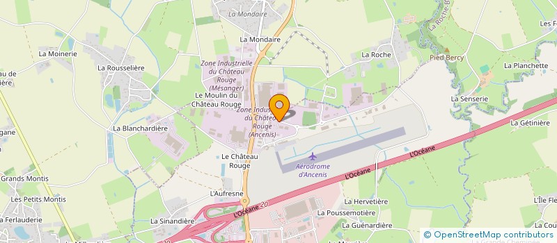 localisation de l'entreprise FABIEN PAYSAGE  MESANGER