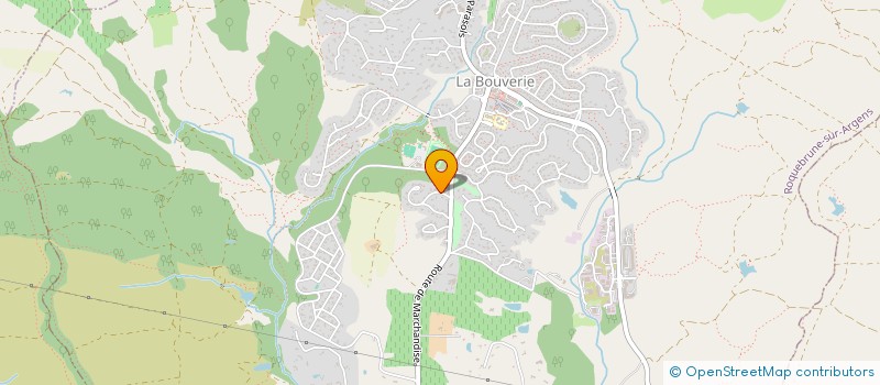 localisation de l'entreprise FABIEN PENSABENE  LA MOTTE