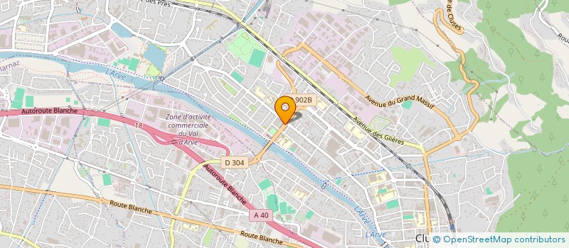 localisation de l'entreprise FABIEN STORES ET FERMETURES  CLUSES
