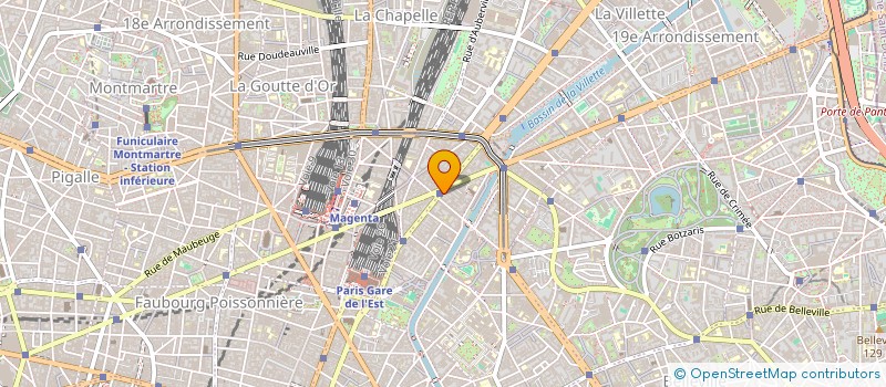 localisation de l'entreprise FABIEN VILLET ARCHITECTE  PARIS