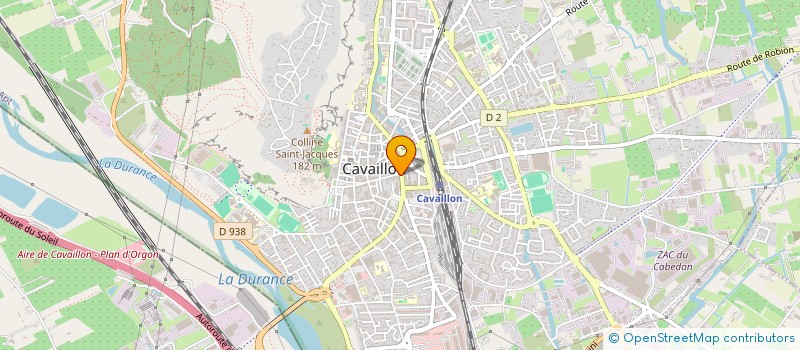 localisation de l'entreprise FABIENNE BLANCHET  CAVAILLON