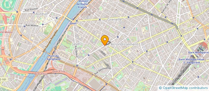 localisation de l'entreprise FABIENNE DURAND-AVENAS HOLDING  PARIS