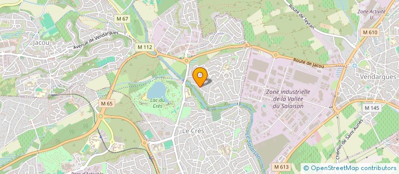 localisation de l'entreprise FABIENNE ET ALEXIS  LE CRES