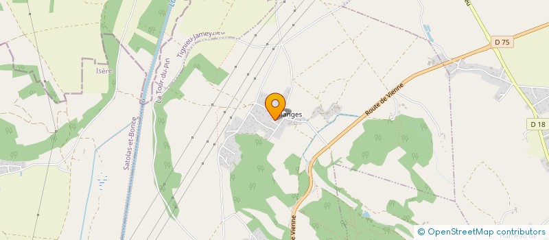 localisation de l'entreprise FABIENNE PIERRE  CHAMAGNIEU