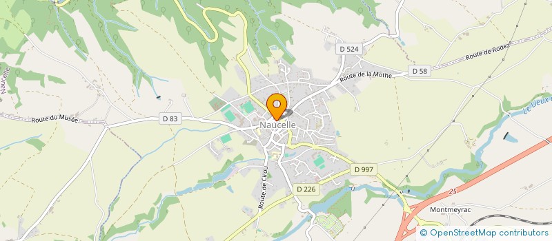 localisation de l'entreprise FABIENNE STOCCHETTI  NAUCELLE